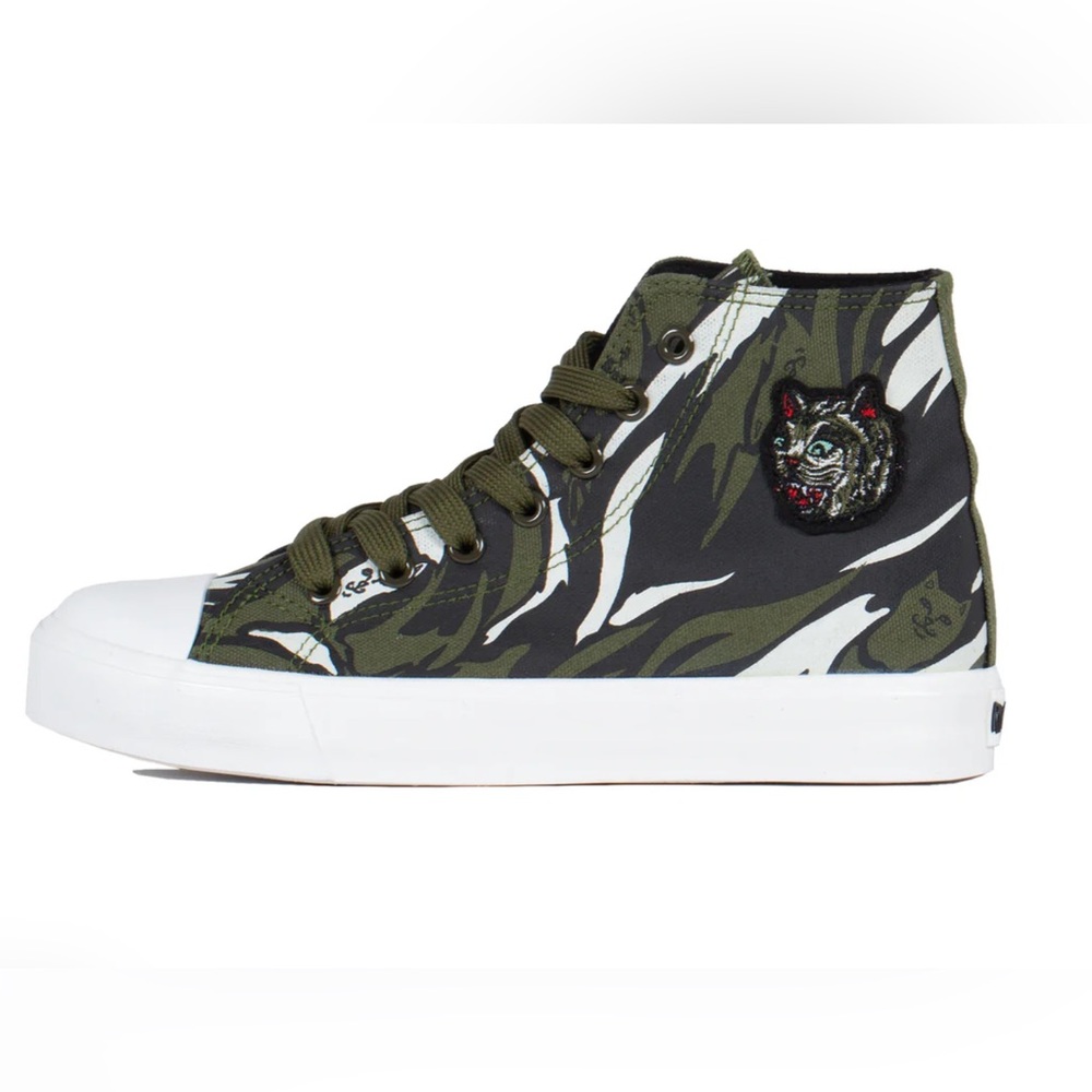 RIPNDIP Tiger Nerm High-Top Shoes. Tiger Camo. Size M 4/W 5.5. New in Box.